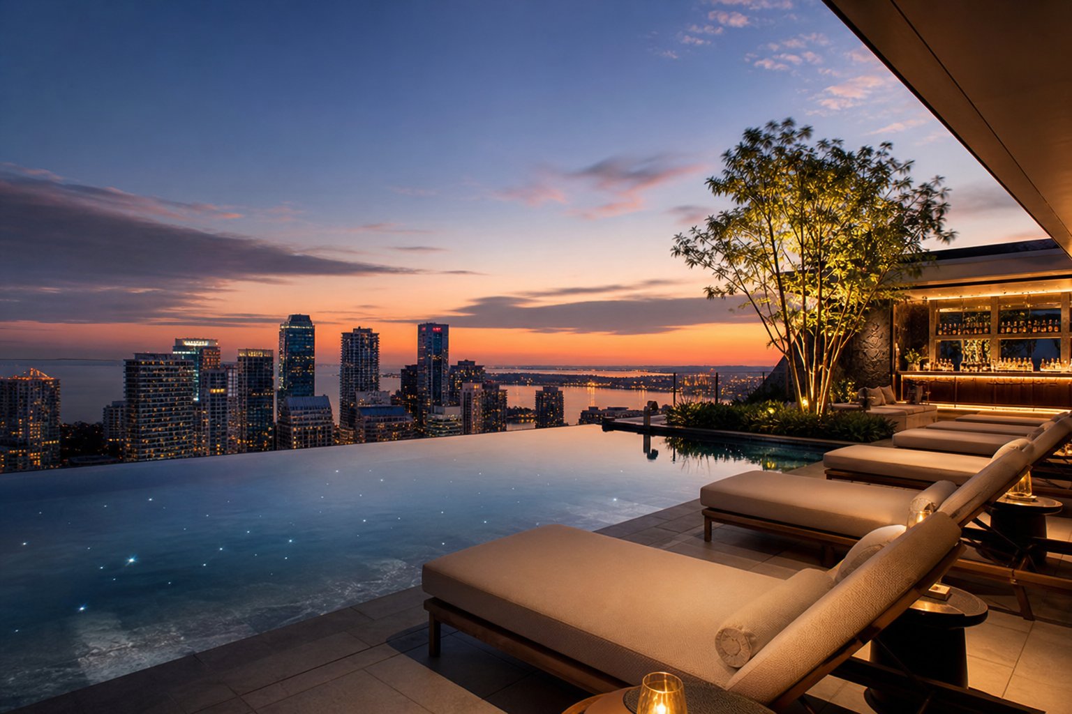 Rooftop & Amenities